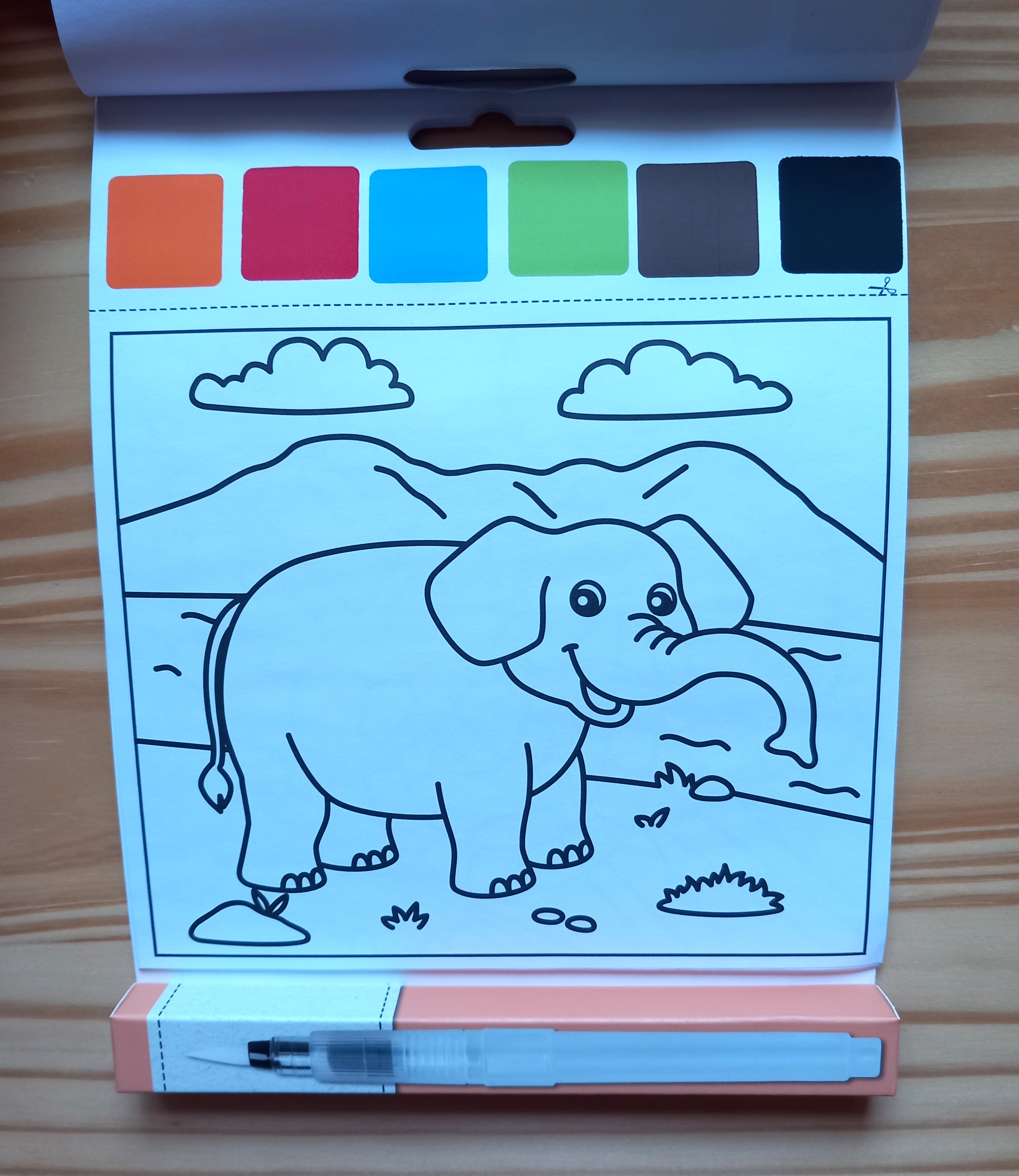 Omalovánky Heyda - Zvířátka ze ZOO detail